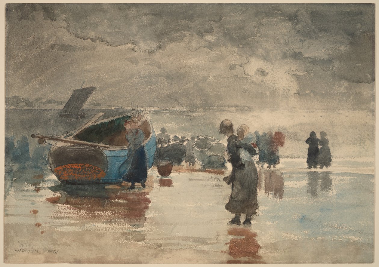 Sur les sables - Winslow Homer