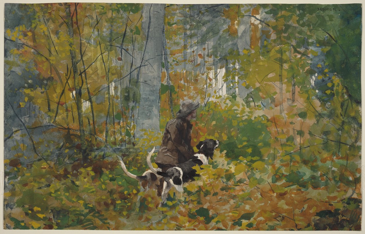Sur la piste - Winslow Homer