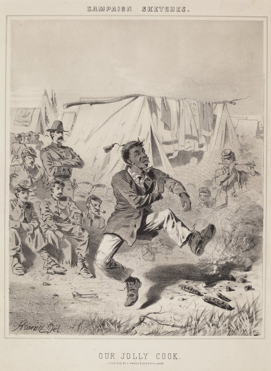 Notre joyeux cuisinier (Esquisses de campagne) - Winslow Homer