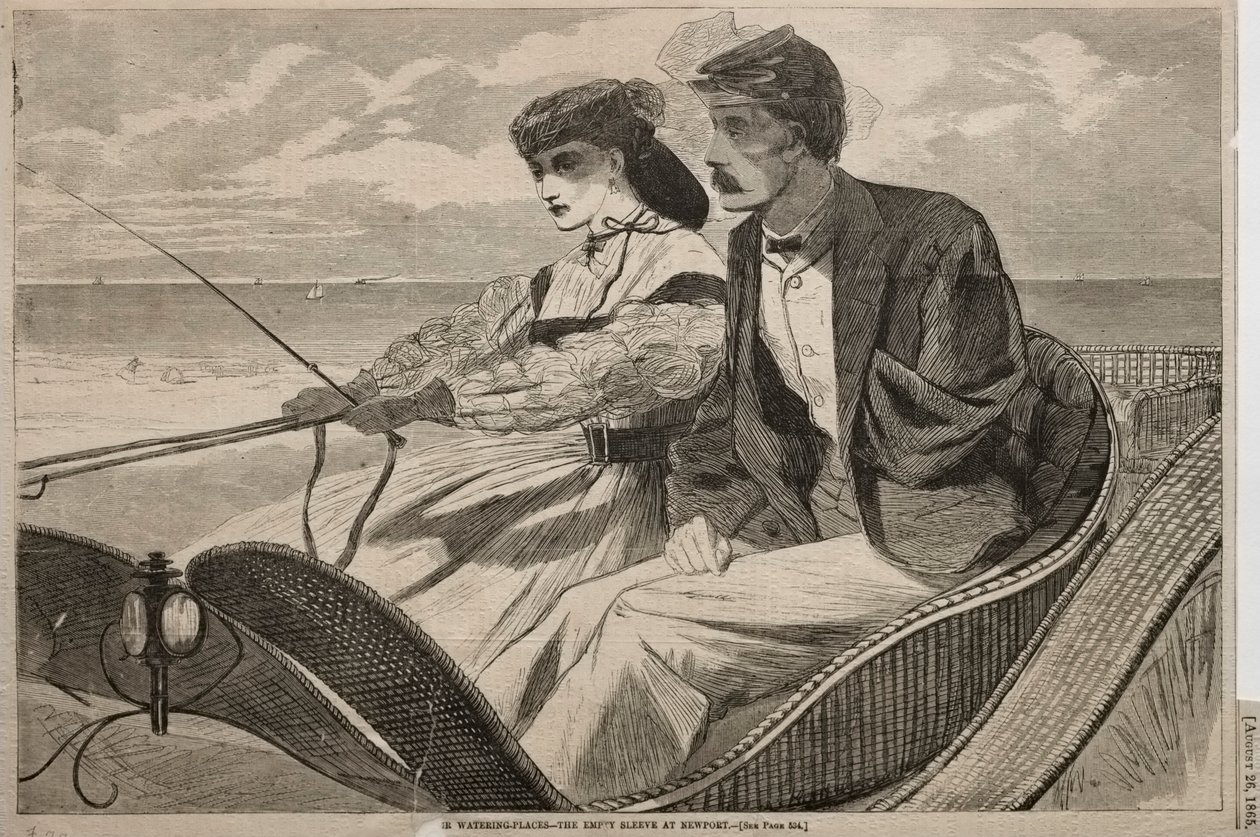 Nos lieux de baignade - La manche vide à Newport, 1865 - Winslow Homer