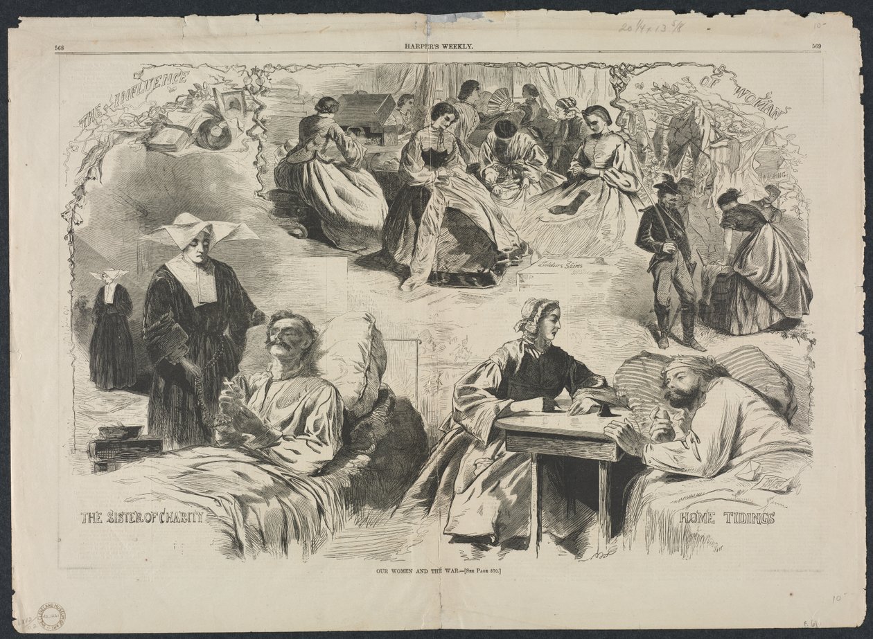 Nos femmes et la guerre - Winslow Homer