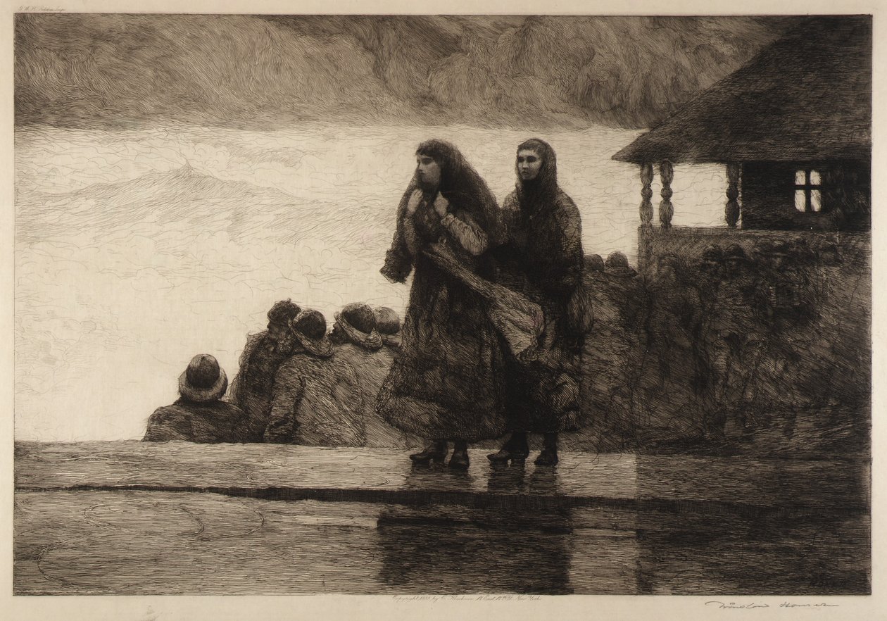 Les périls de la mer - Winslow Homer