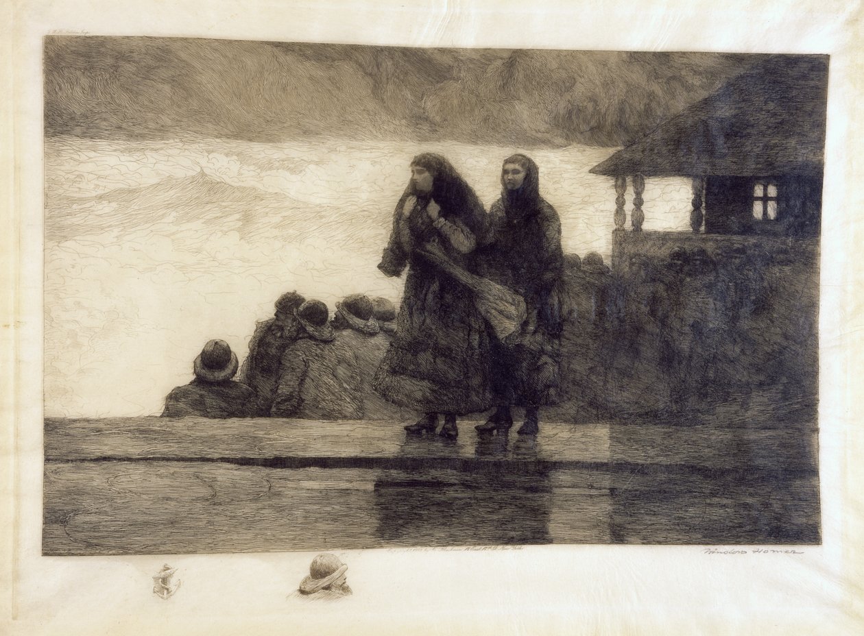 Périls de la mer - Winslow Homer