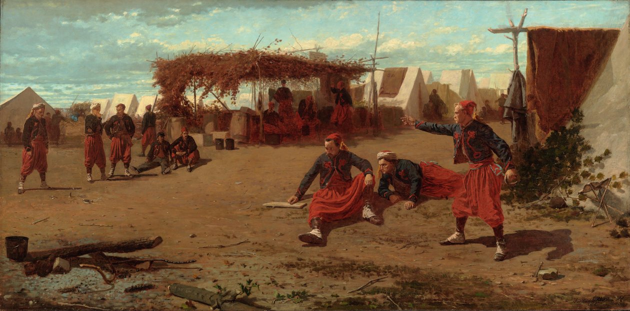 Pitching Quoits - Winslow Homer