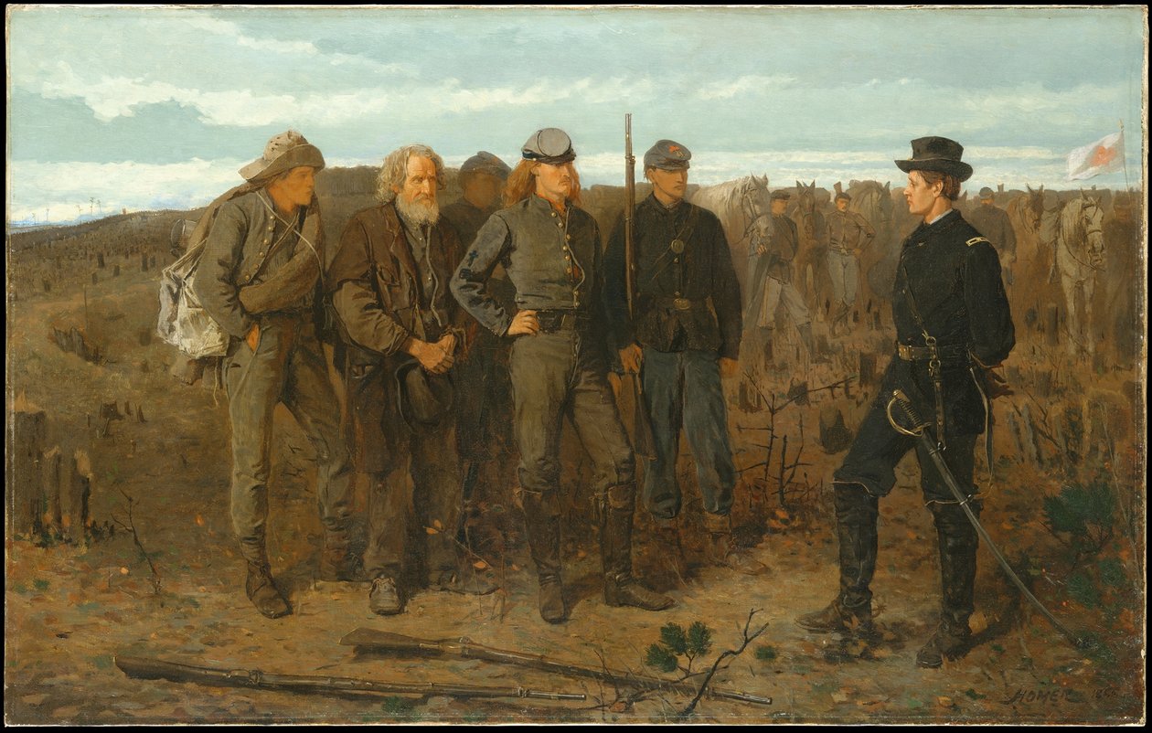 Les prisonniers du front - Winslow Homer