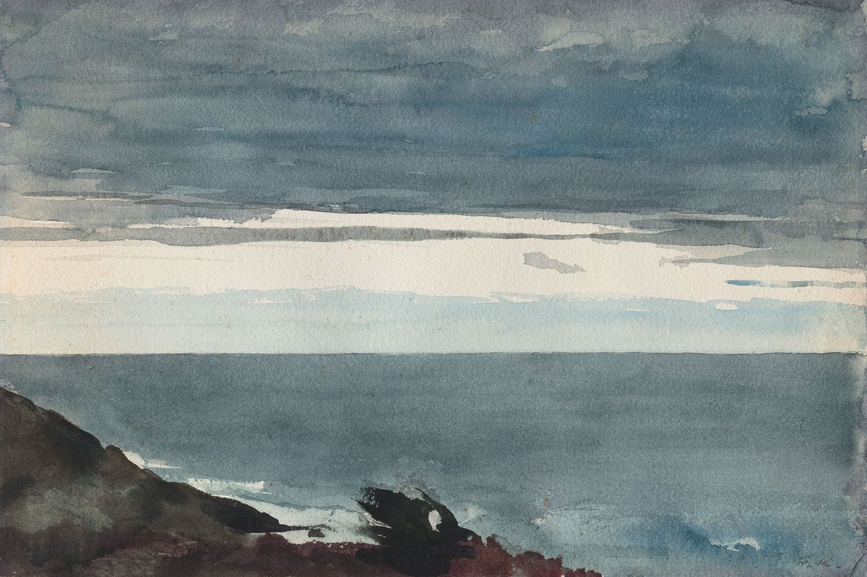 Col de Prout, soirée - Winslow Homer