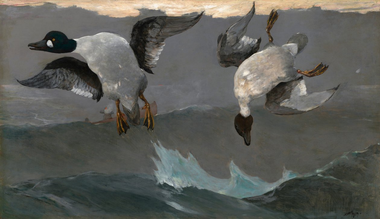 La droite et la gauche - Winslow Homer