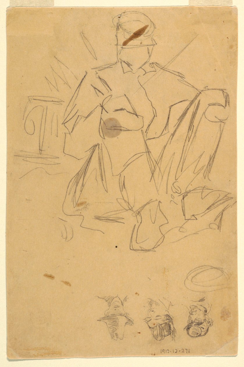 Croquis de camps militaires - Winslow Homer