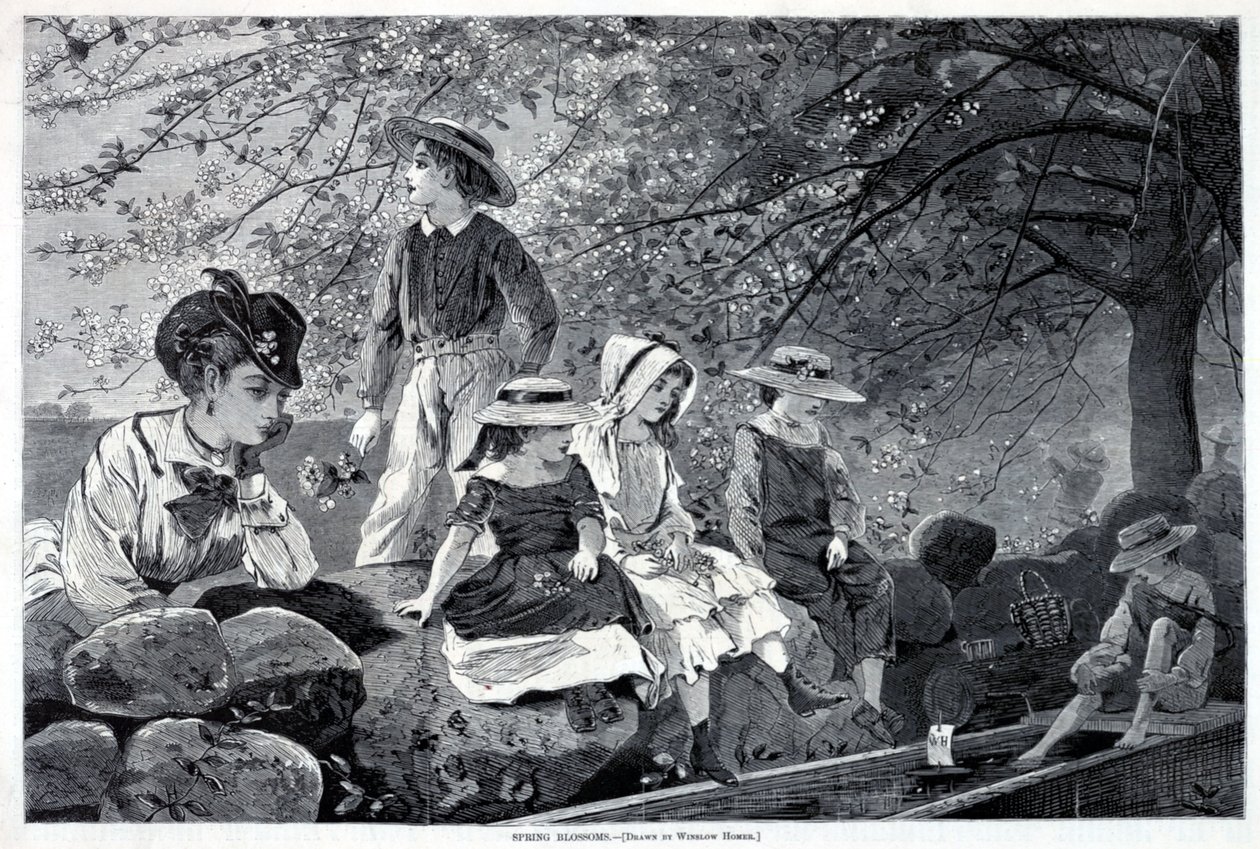 Spring Blossoms, tiré de Harper