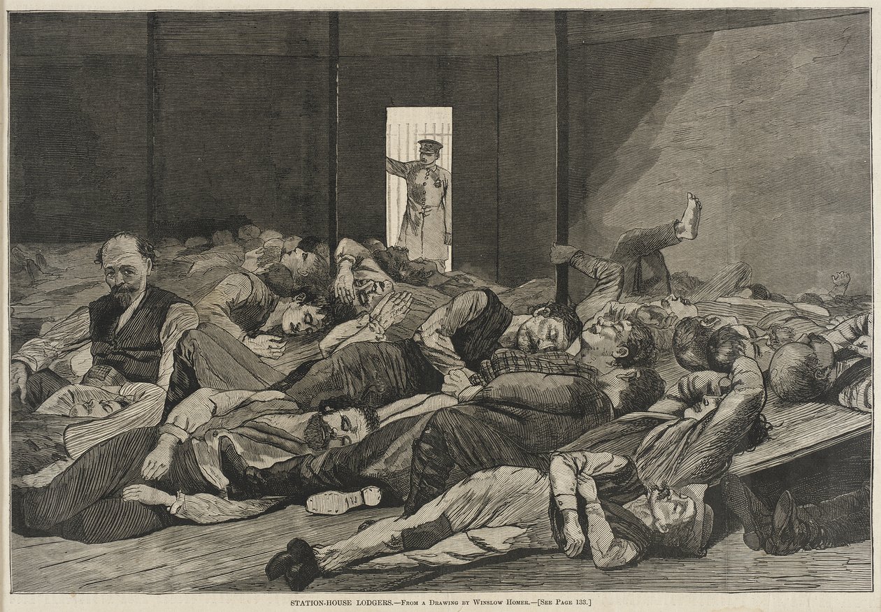 Locataires de la maison de la gare - Winslow Homer
