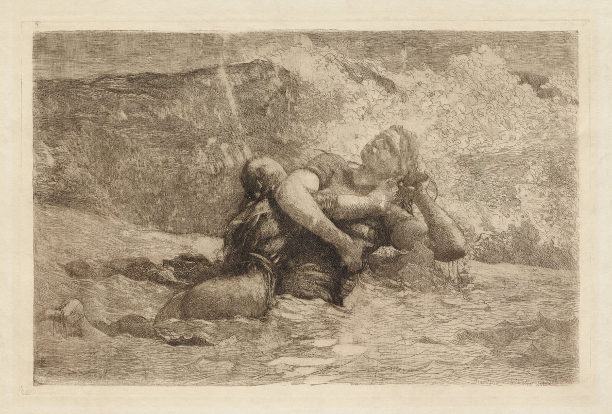 Étude pour Ressac - Winslow Homer