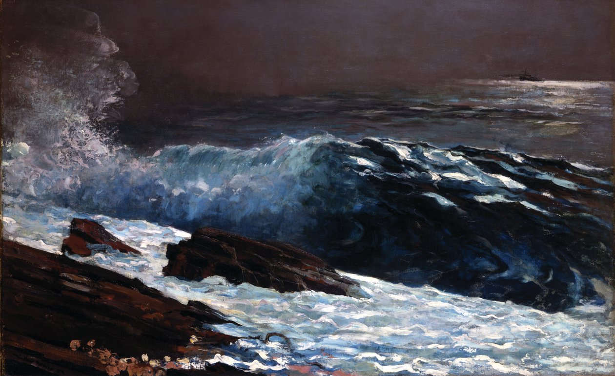 Le soleil sur la côte - Winslow Homer