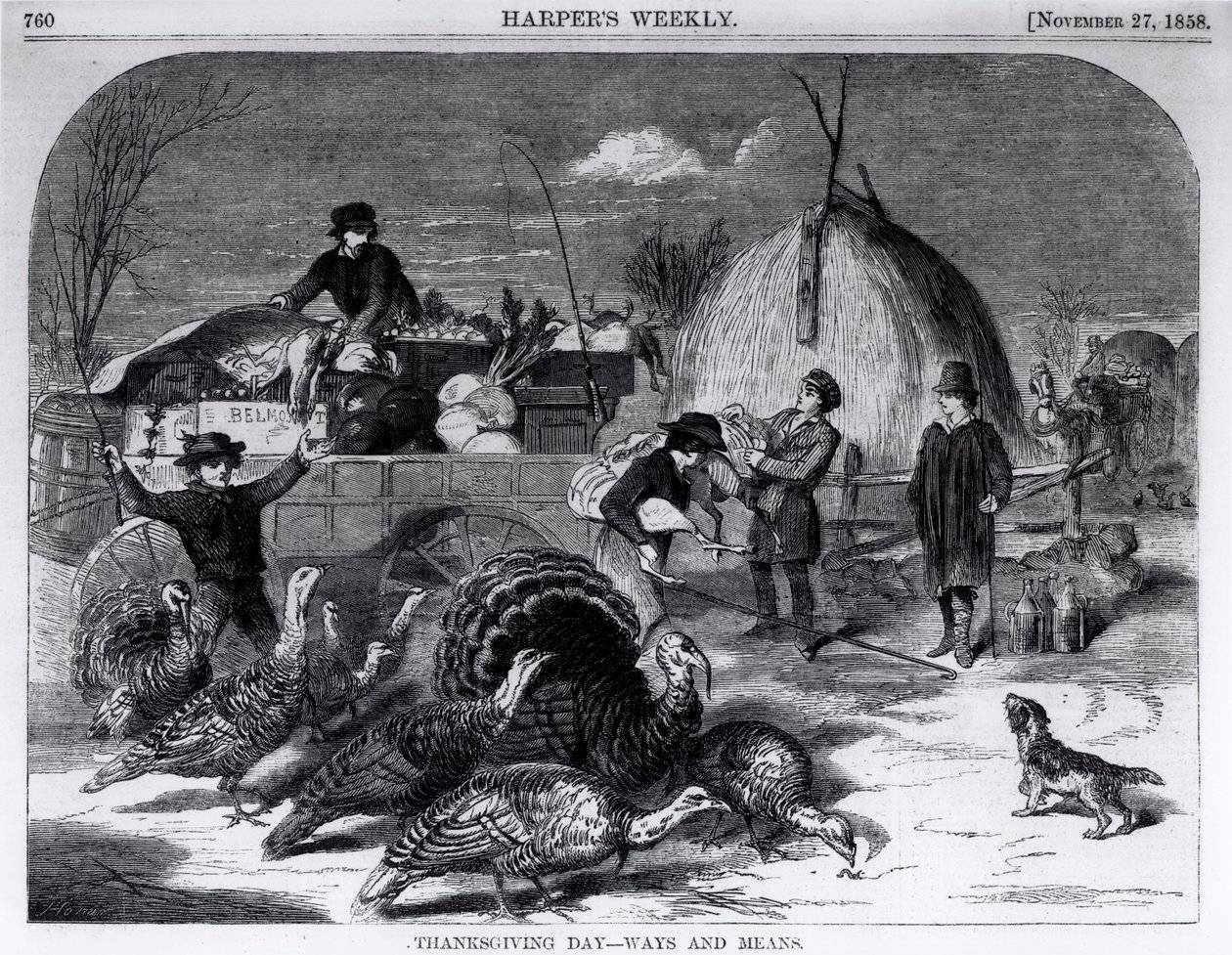 Jour de Thanksgiving : Moyens et méthodes, de 