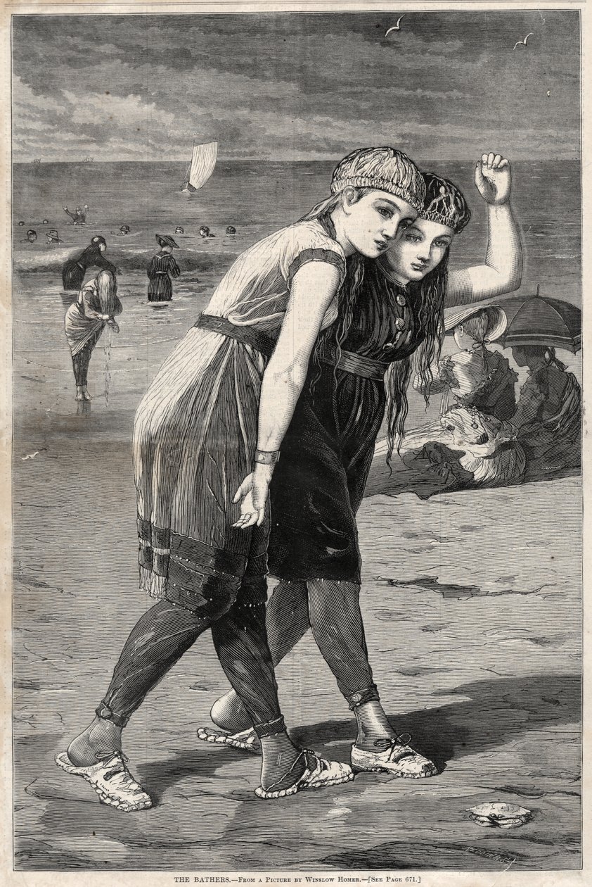 Les Baigneuses - Winslow Homer