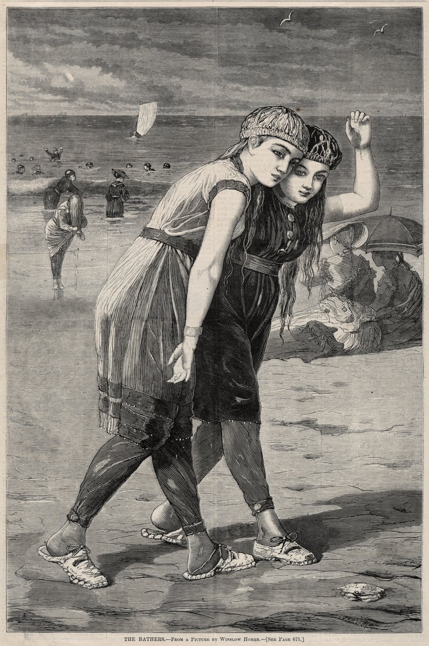 Les Baigneuses - Winslow Homer
