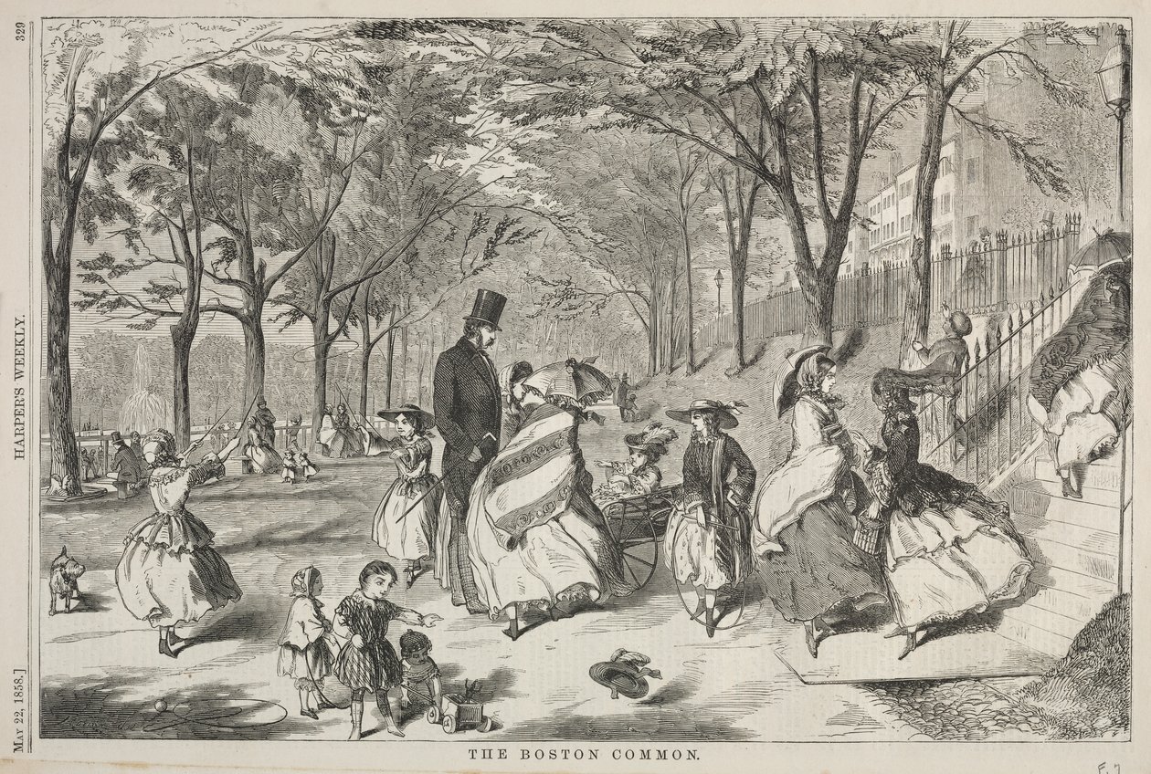 Le Boston Common - Winslow Homer