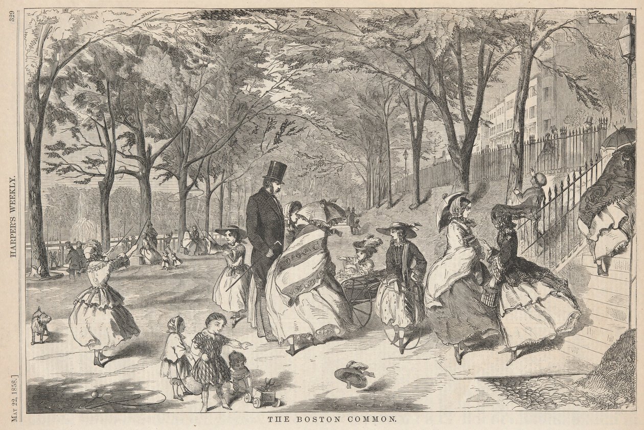 Le Boston Common, de Harper - Winslow Homer