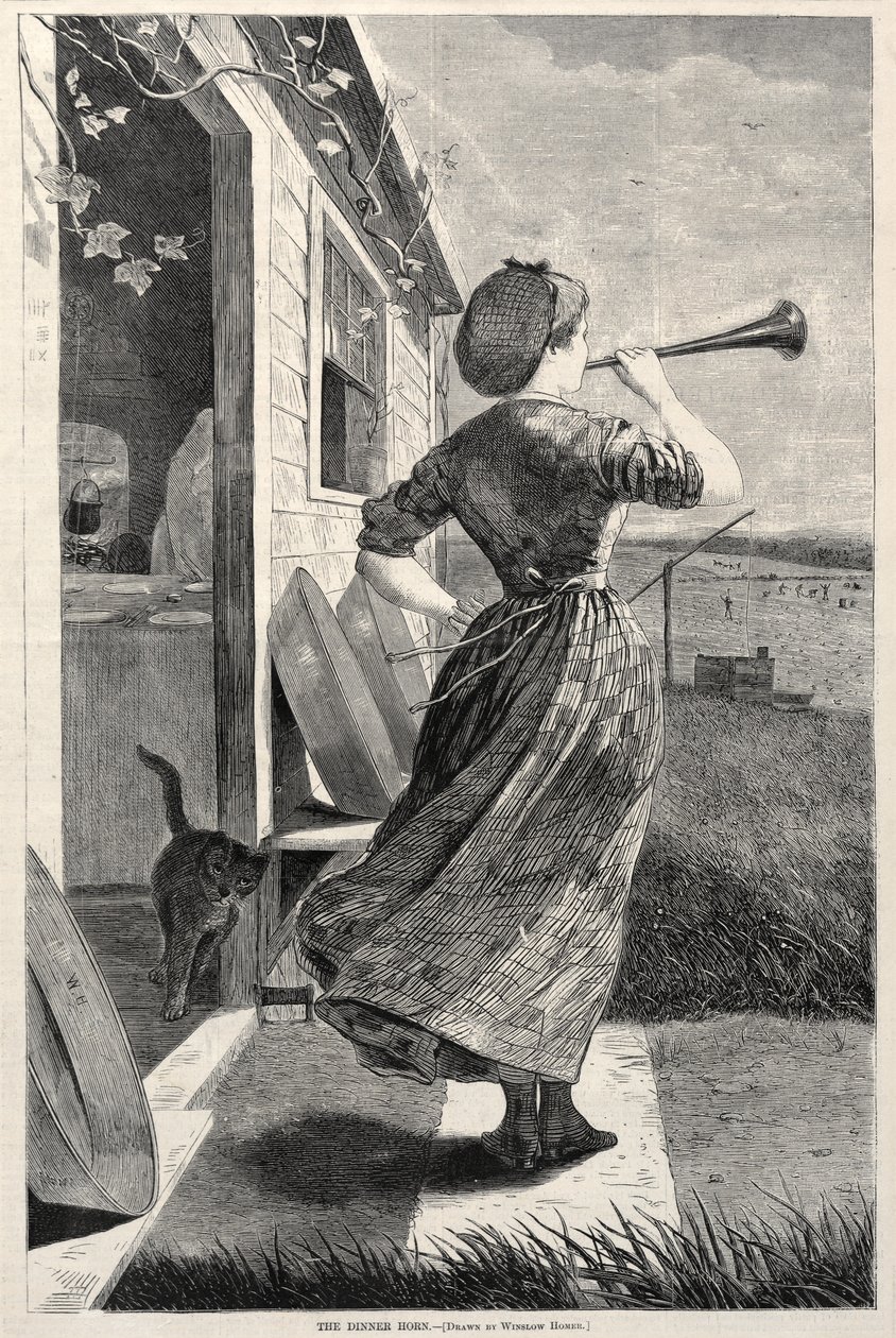 Le Cor de dîner, 1870 - Winslow Homer