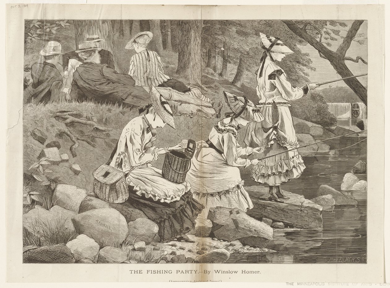 La partie de pêche - Winslow Homer