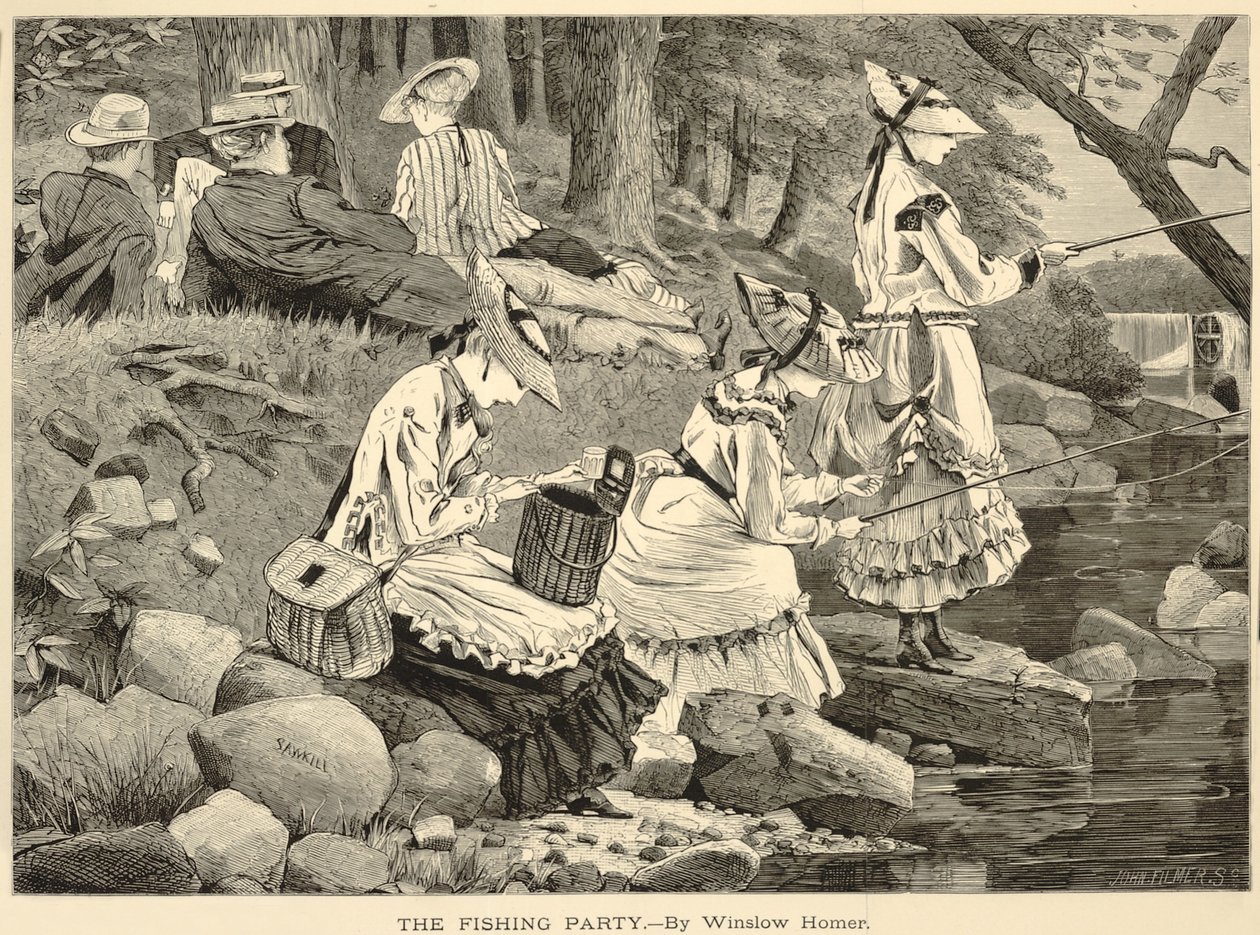 The Fishing Party, extrait du Appletons