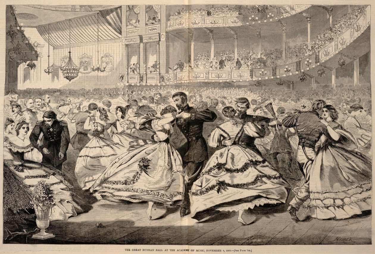 Le grand bal russe à l