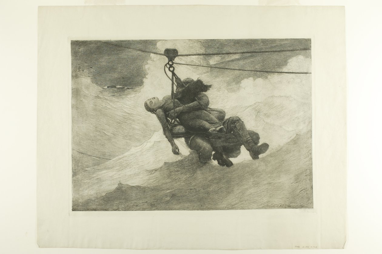 La ligne de vie - Winslow Homer