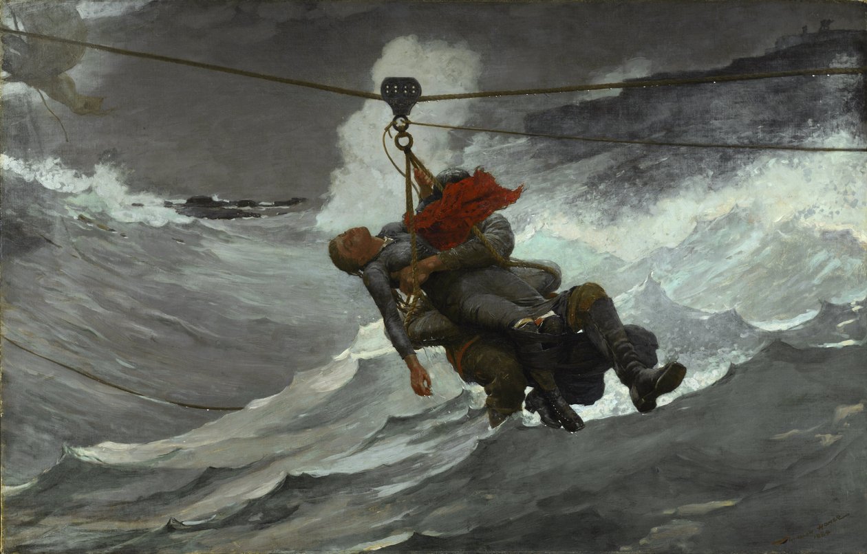 La ligne de vie  - Winslow Homer