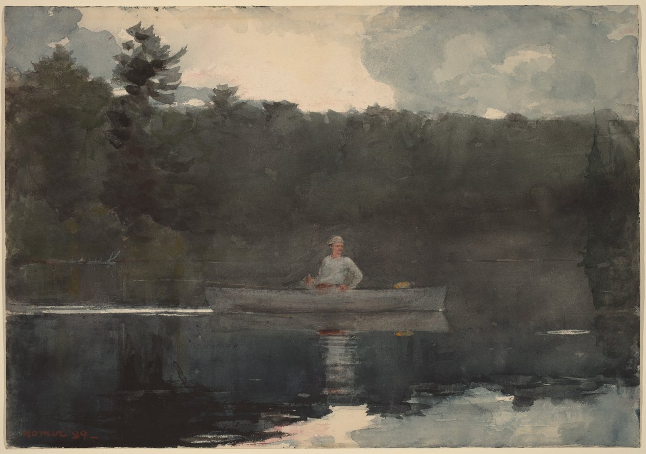 Le pêcheur solitaire - Winslow Homer