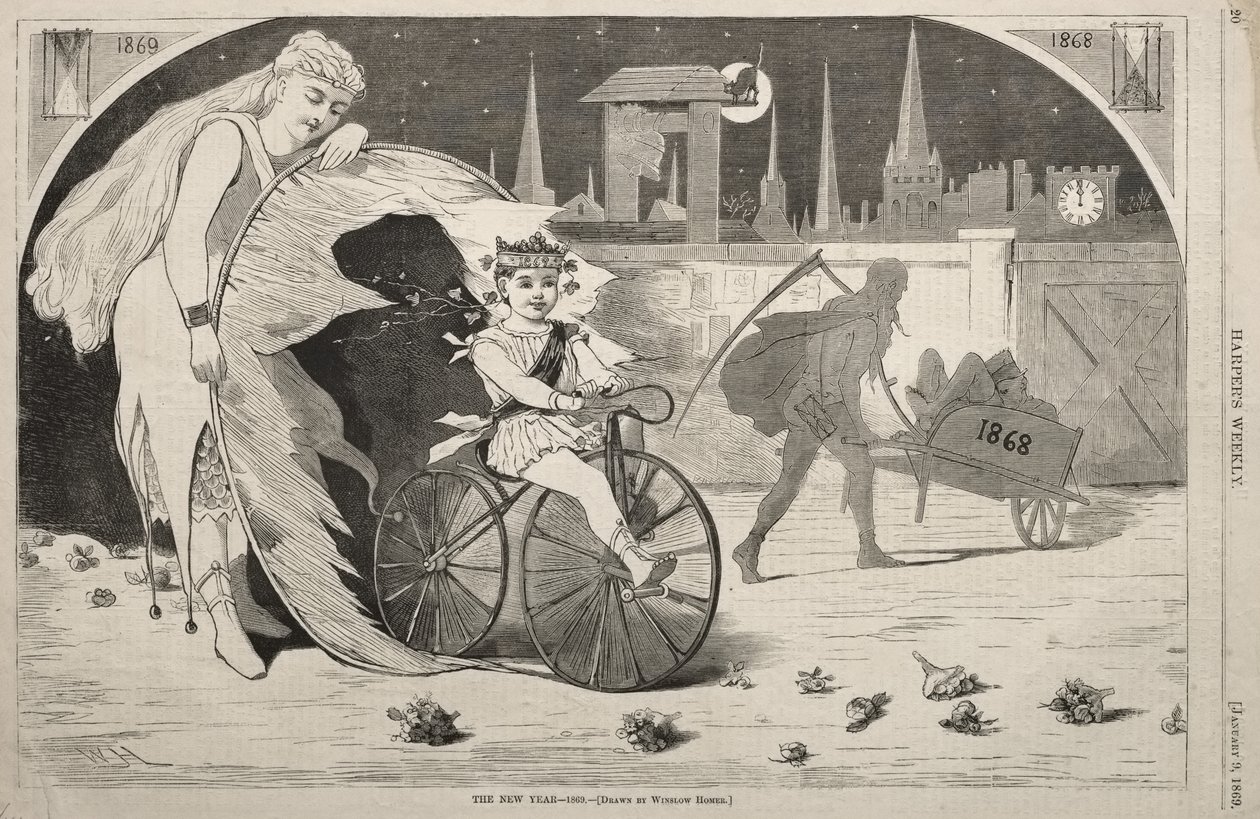 Le Nouvel An - 1869 - Winslow Homer