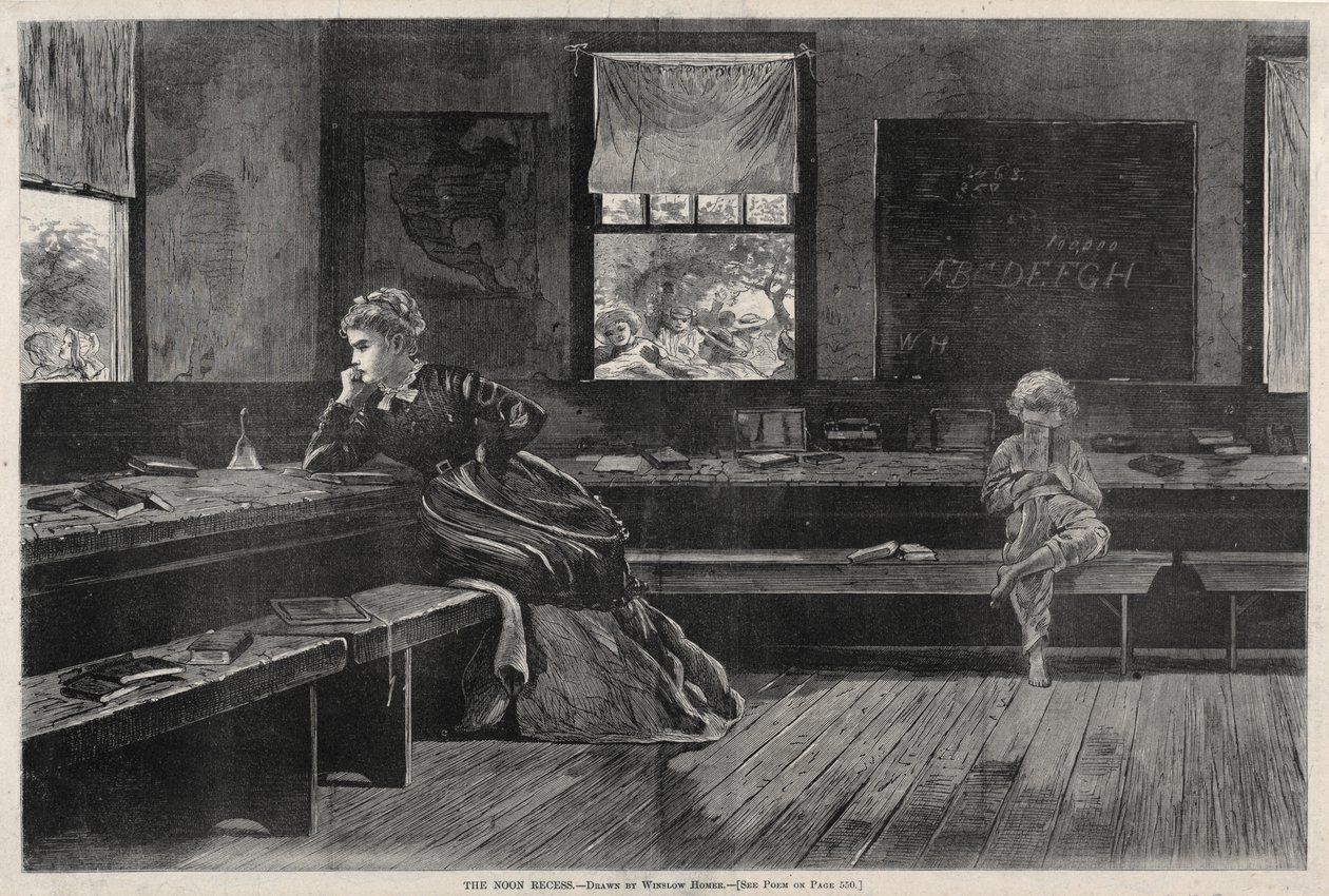 La pause de midi - Winslow Homer