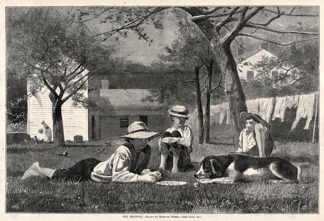 Le Nooning - Winslow Homer