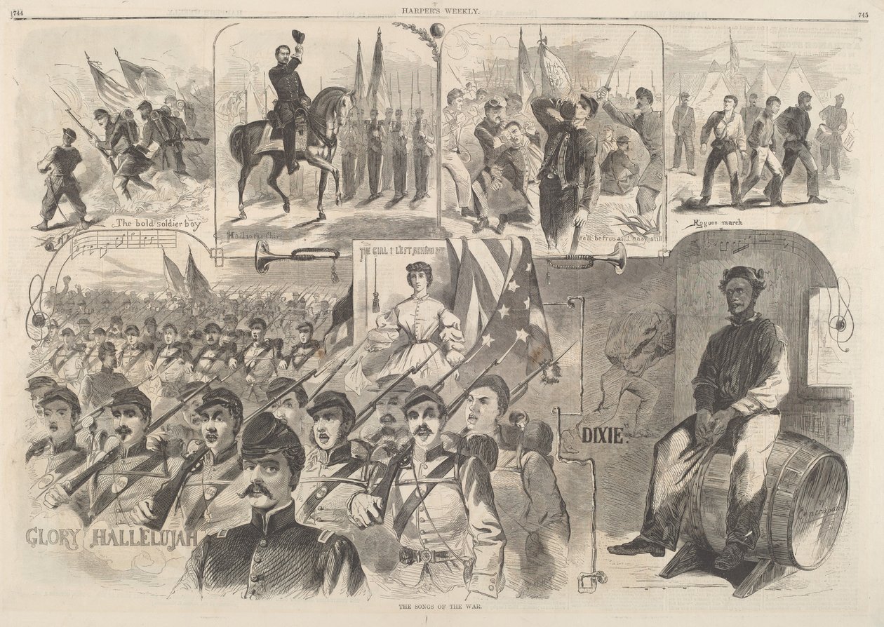 Les chants de guerre - Winslow Homer
