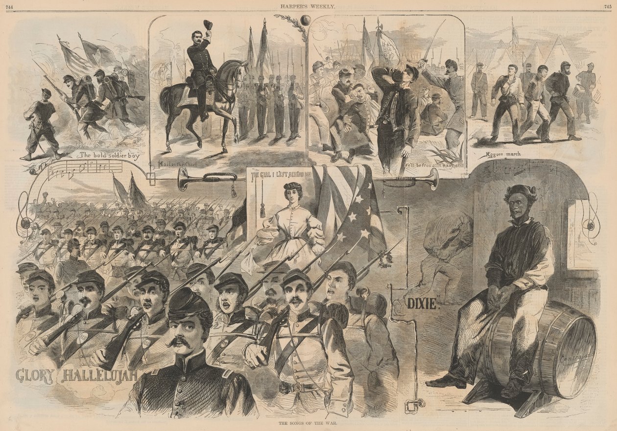Les Chants de la guerre, de Harper - Winslow Homer