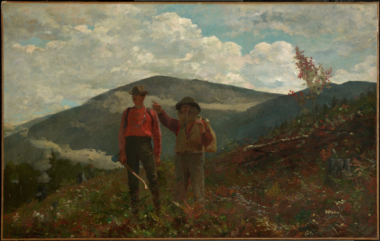 Deux guides - Winslow Homer
