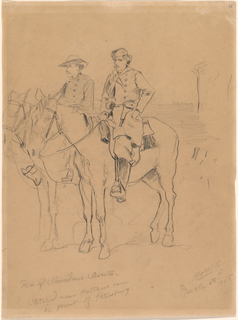 Deux éclaireurs - Winslow Homer