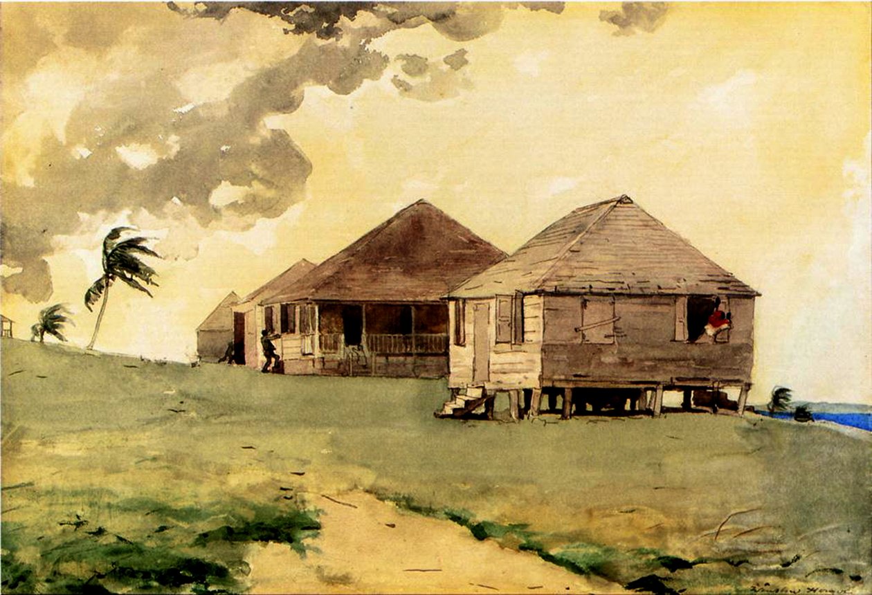 Tornade imminente, Bahamas, 1885 - Winslow Homer