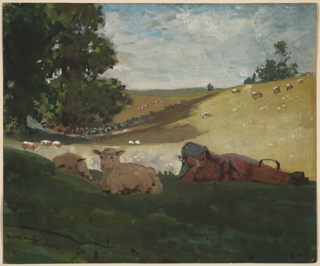 Après-midi chaud - Winslow Homer