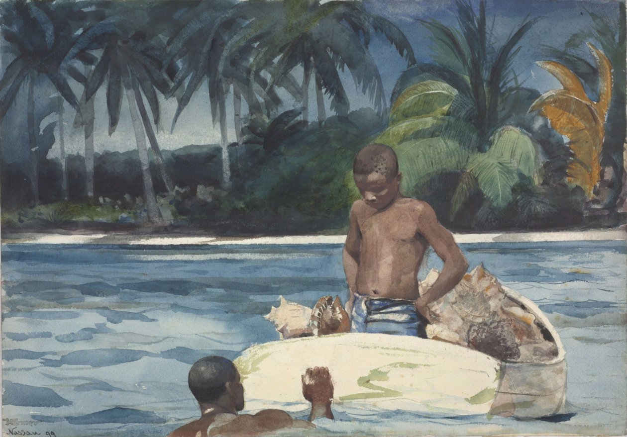 West India Divers - Winslow Homer