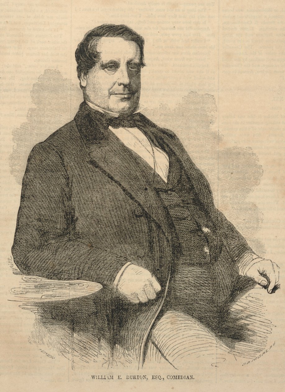 William E. Burton, comédien, extrait de Ballou