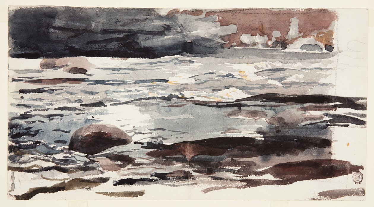 Ruisseau forestier - Winslow Homer