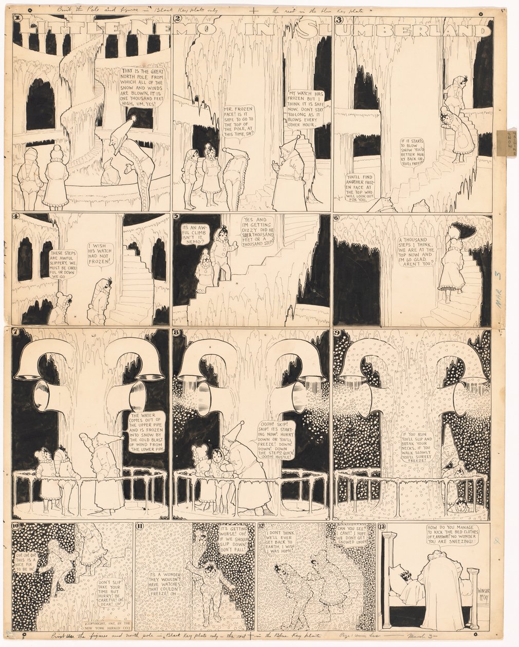 Little Nemo au pays du sommeil : Escalade du Grand Pôle Nord - Winsor McCay