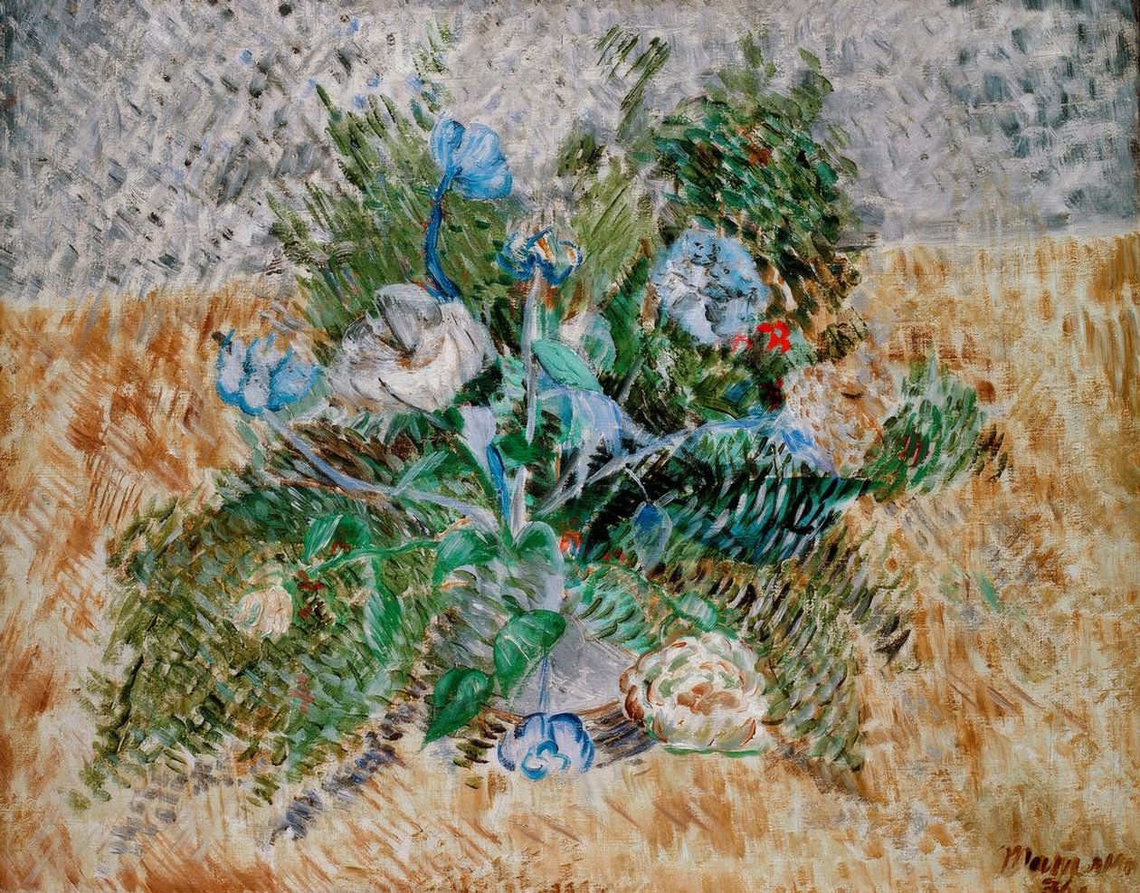 Fleurs bleues - Wladimir Jewgrafowitsch Tatlin