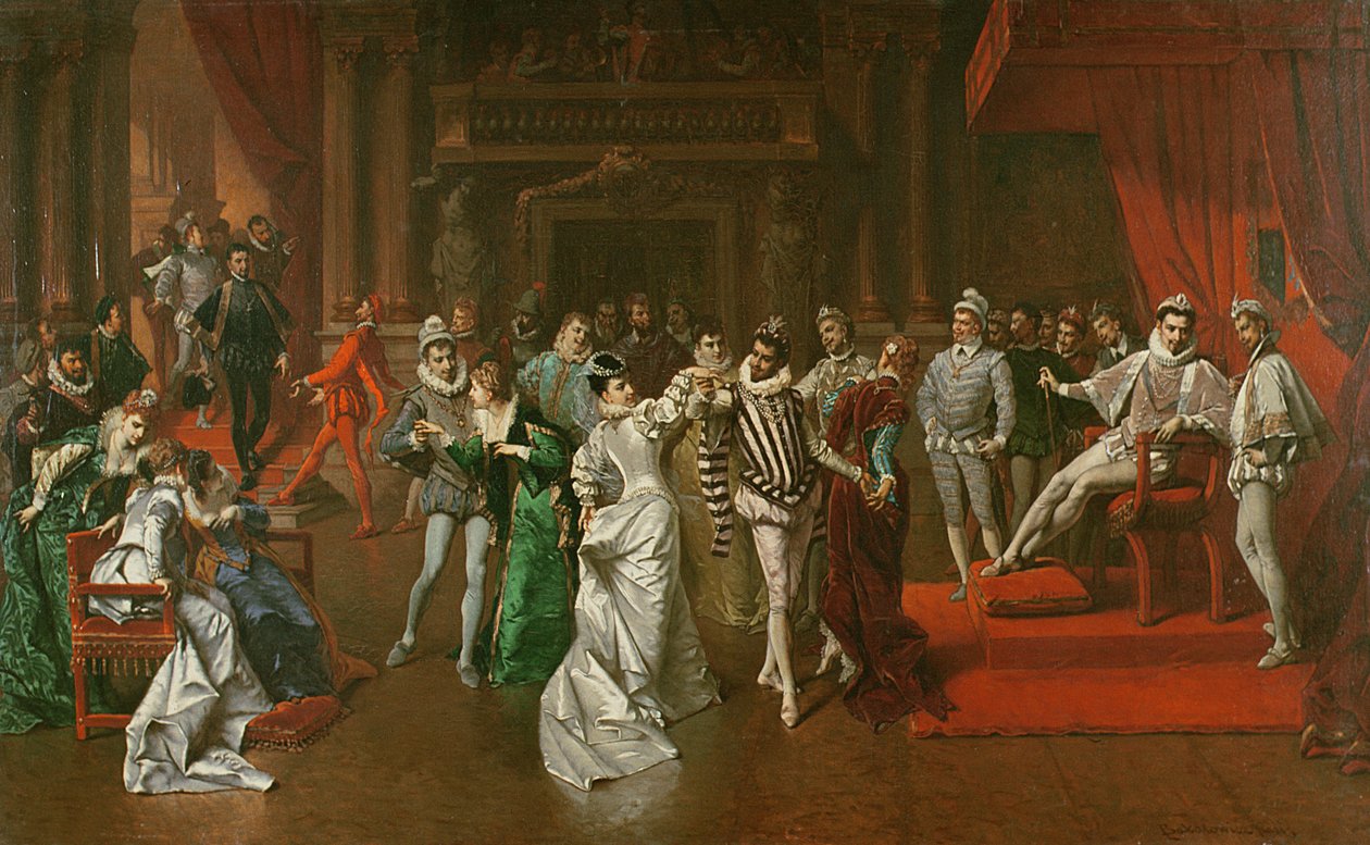 Un bal à la cour d