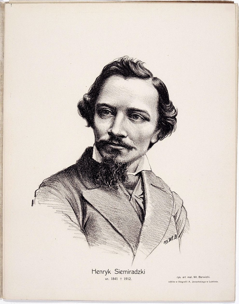 Henryk Siemiradzki 1843-1902, 1917 - Wladyslaw Barwicki