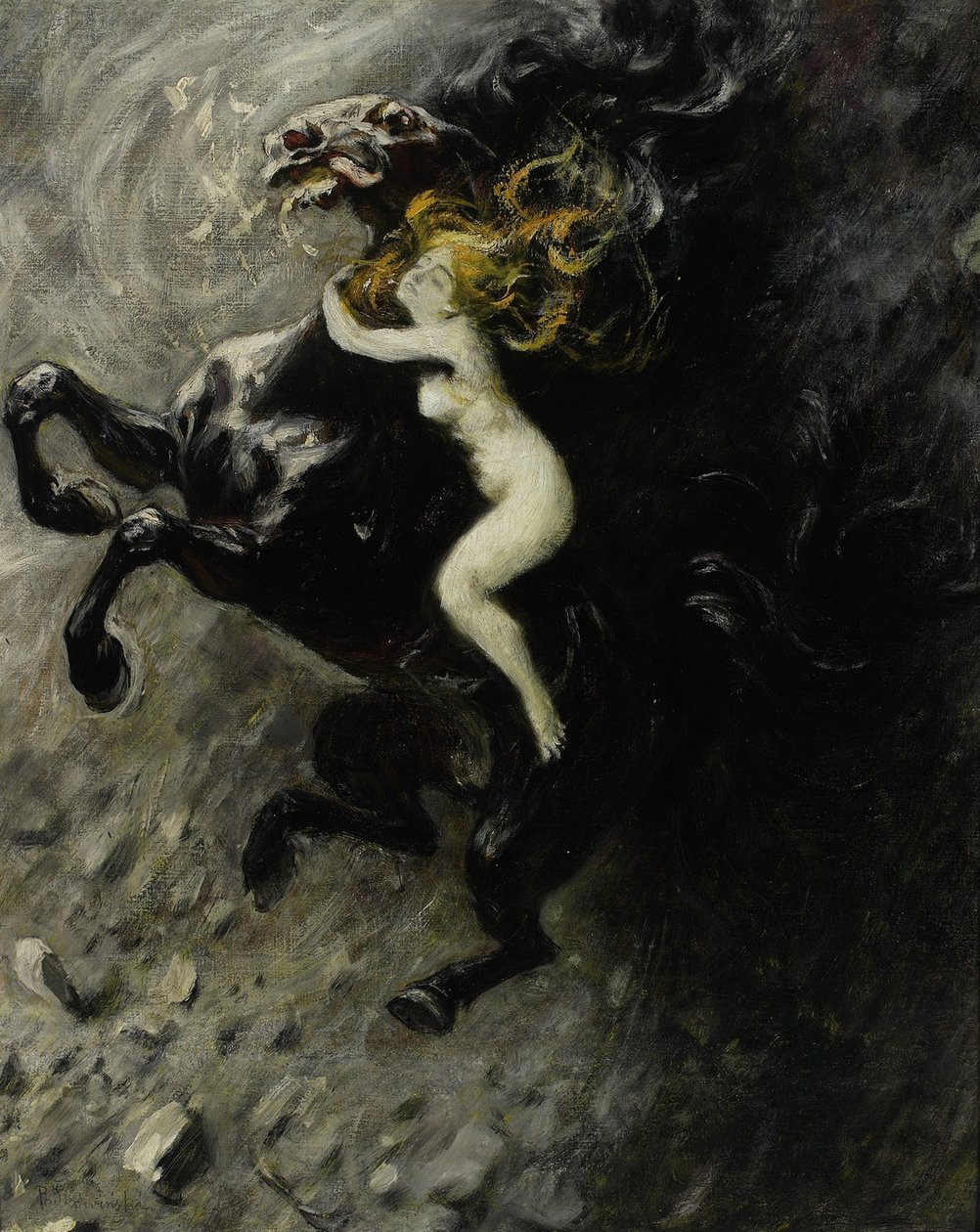 Le péché - Wladyslaw Podkowinski