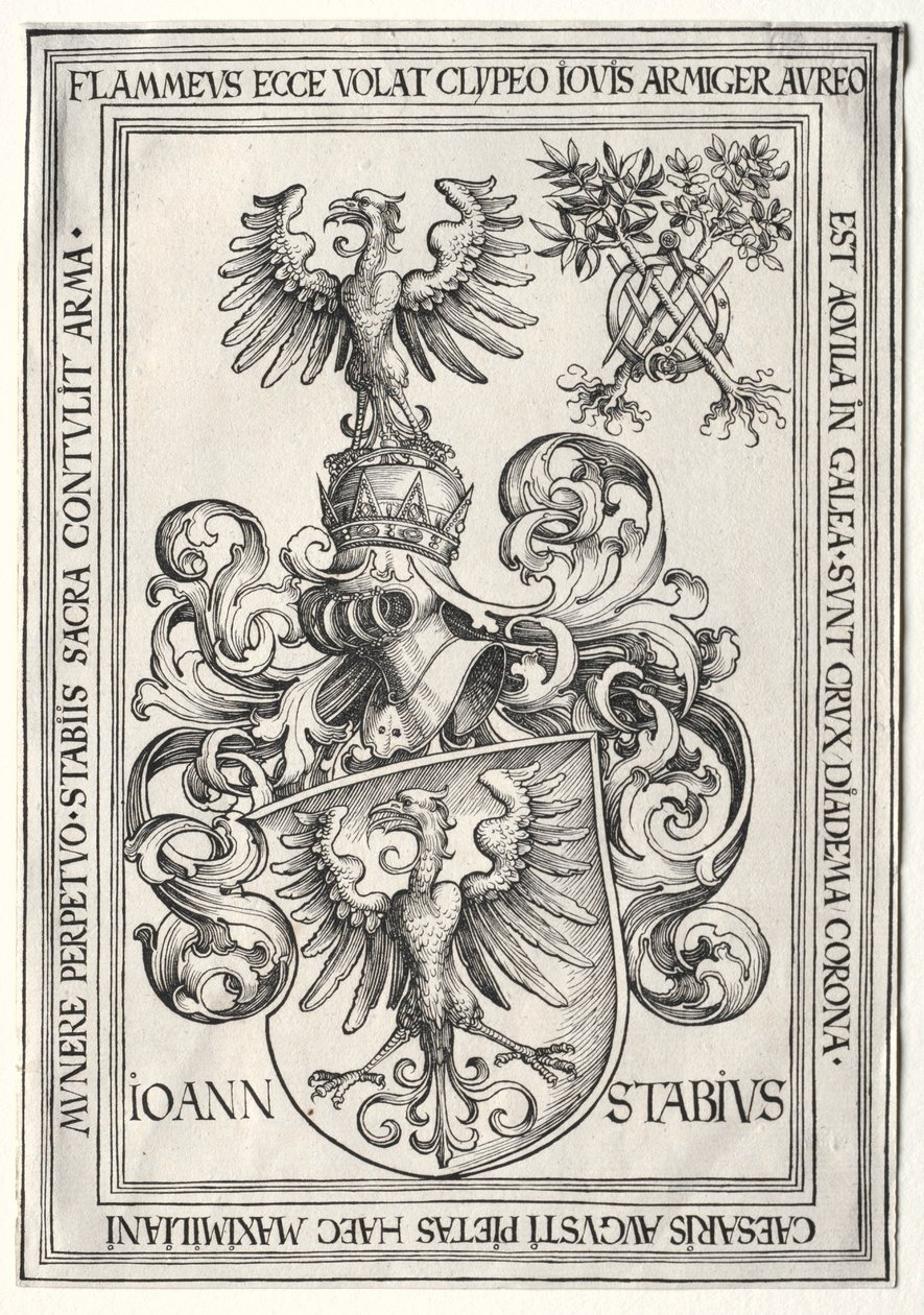 Blason de Johann Stabius - Wolf Traut