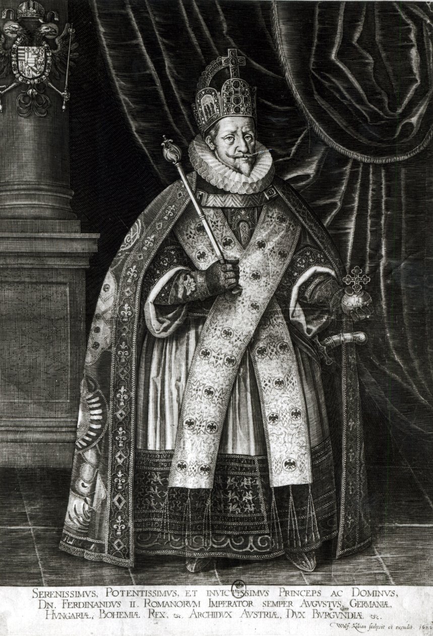 Ferdinand II (1578-1637) 1622 - Wolfgang Kilian