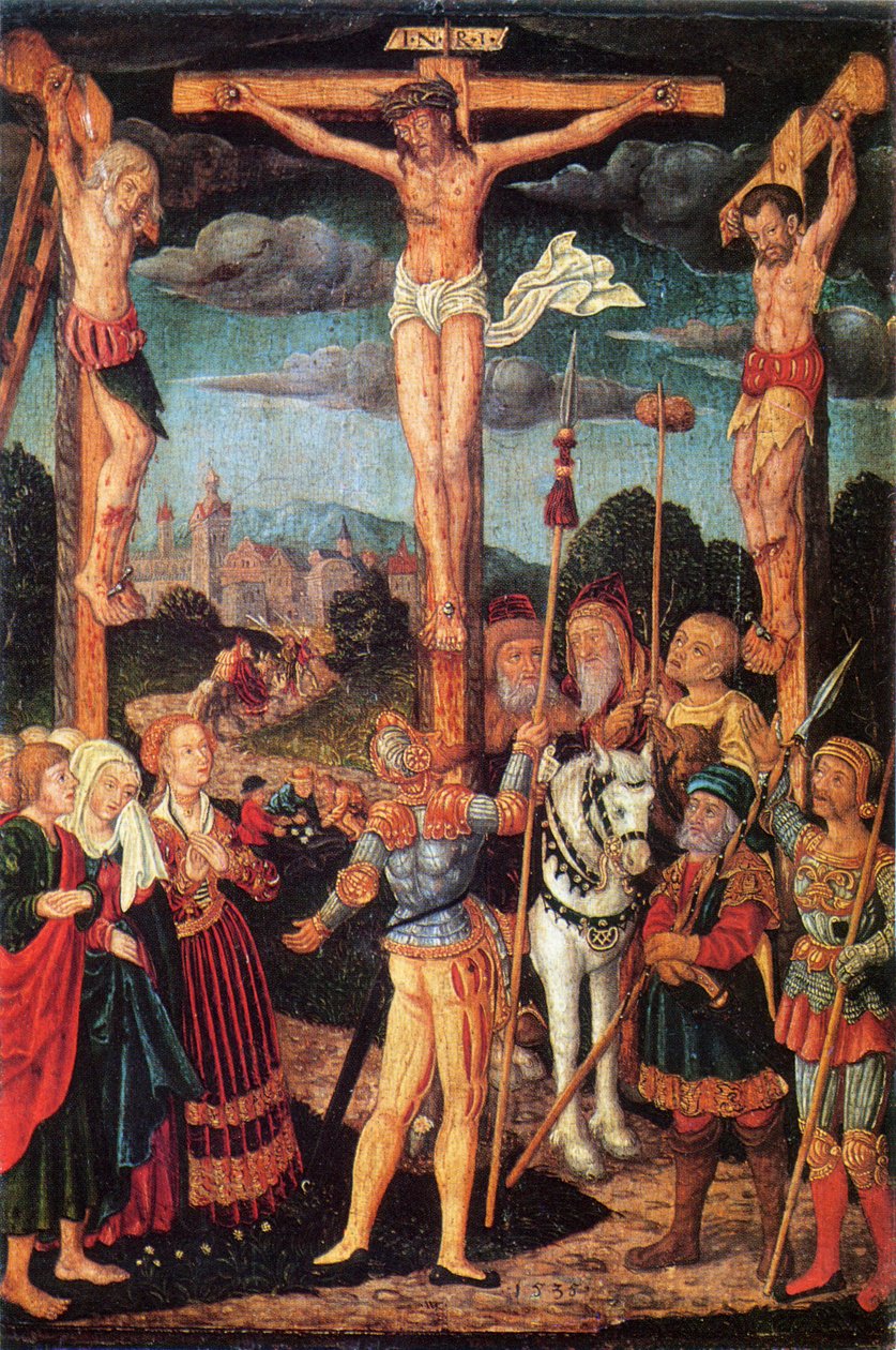 Crucifixion - Wolfgang Krodel der Ältere
