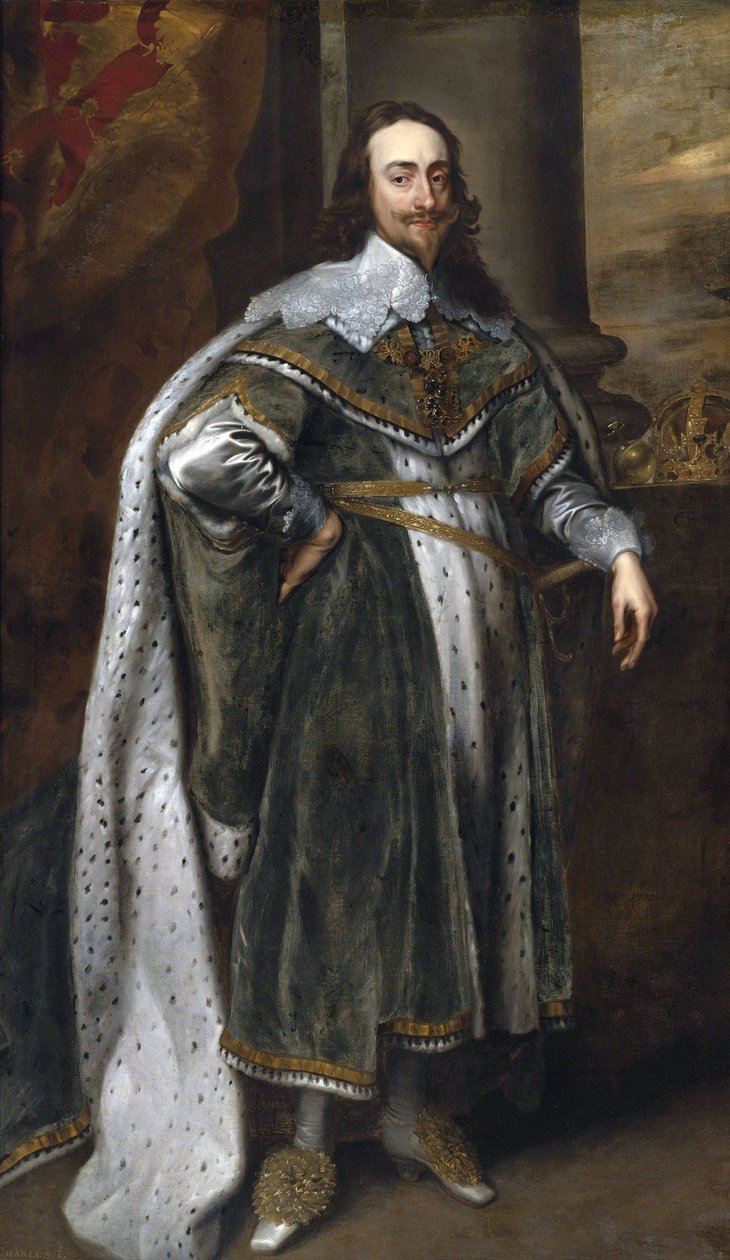 Portrait du roi Charles Ier en habits d