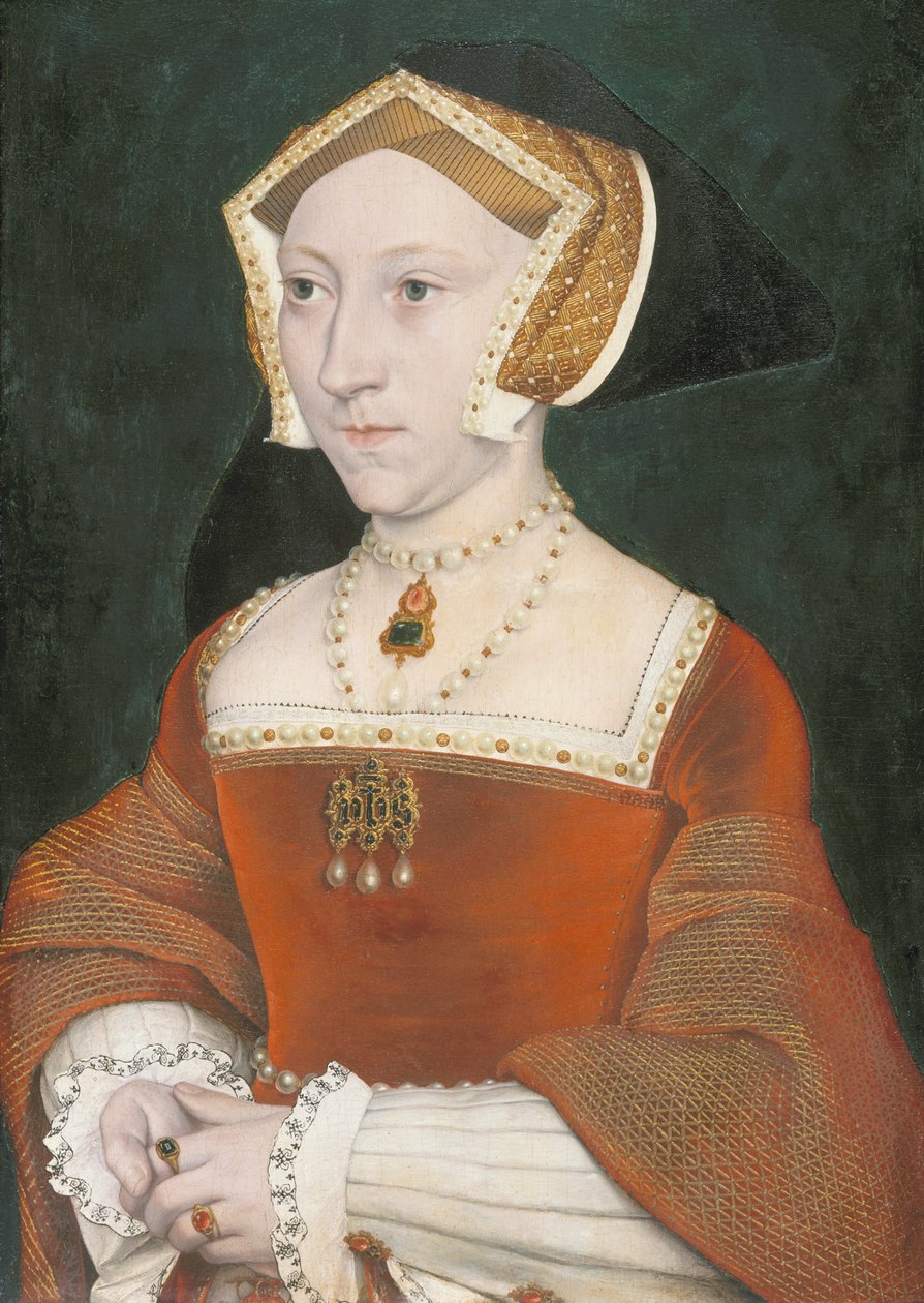 Portrait de Jane Seymour (1509-1537) - Workshop of Hans Holbein the Younger